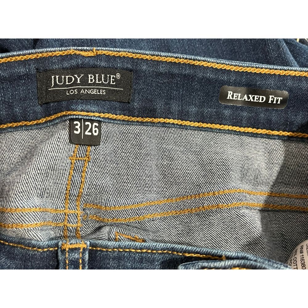 Judy Blue Los Angeles Womens Relaxed Fit Jeans, Size‎ 3 / 26 - Picture 5 of 7
